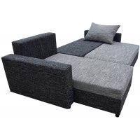 Coltar extensibil ANES 14 DR Sezut Gri / Brate Negre
